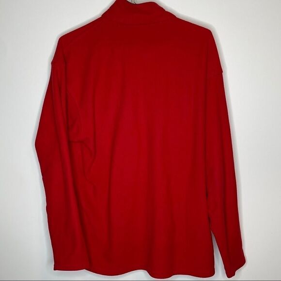 Large Marmot Red-Black Full Zip Polartec Jacket - Picture 6 of 6